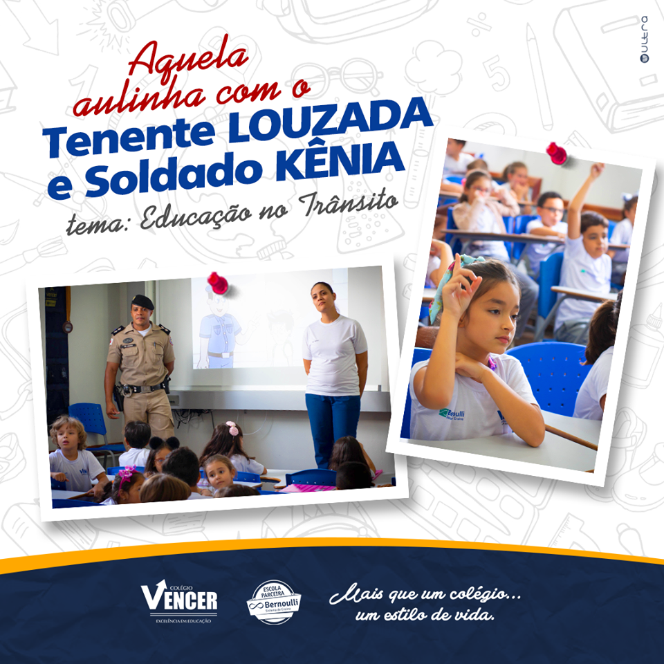 Nossos alunos do ensino fundamental tiveram uma aula muito especial sobre educação no trânsito!