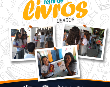 A Feira de Livros Usados das turmas do 7ª ao 9º ano foi um sucesso!