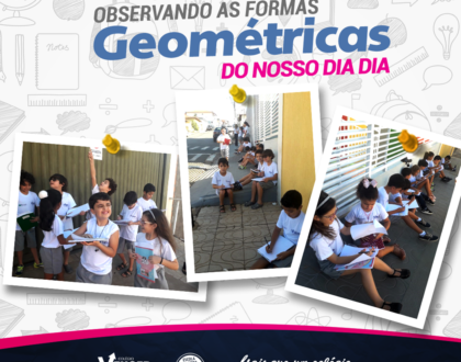 Uma aula muito legal sobre as formas geométricas em nosso dia a dia!